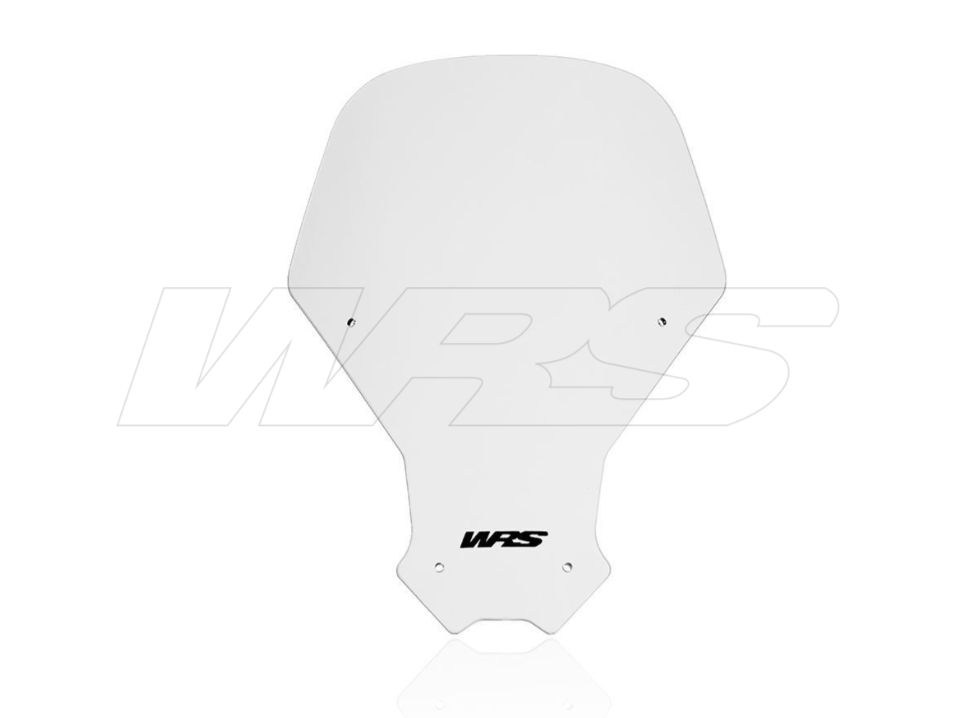 Plexi motocyklu WRS pro HONDA CRF 1100 L ABS Africa Twin 2020-2021, barva čirá, výška 48 cm