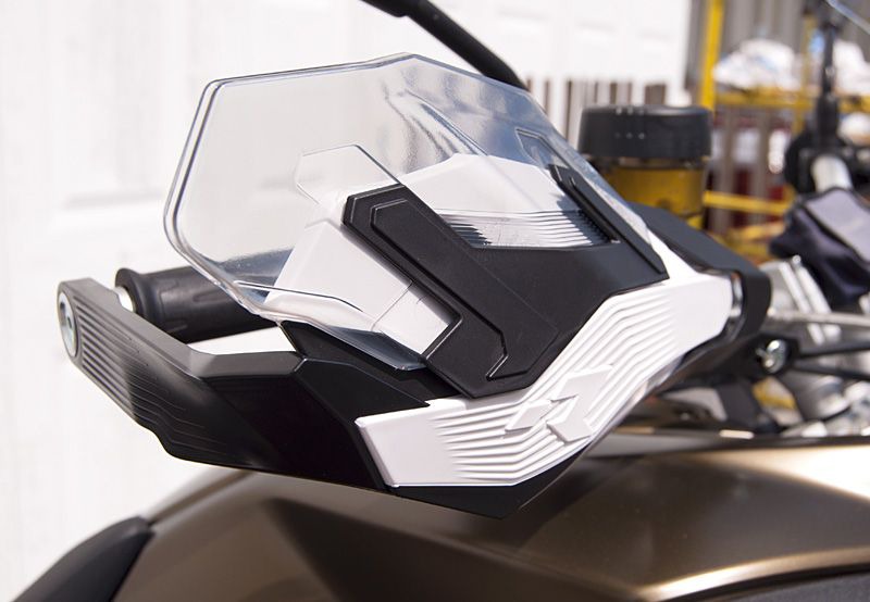 Motocyklové ochranné kryty páček RTECH HP3 ADVENTURE barva oranžová/černá - bez montážní sady 