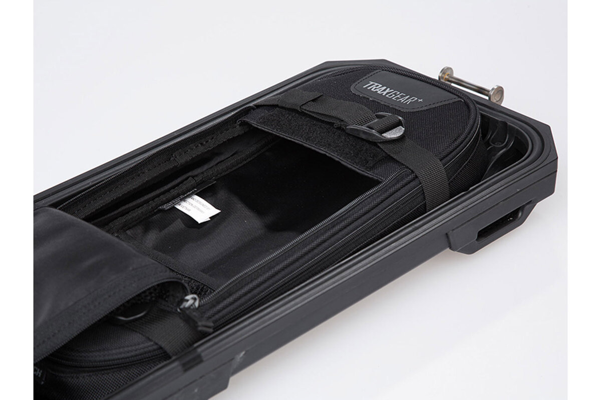 Vnitřní organizér do víka pro boční kufr SW-MOTECH TRAX ADV INNER LID BAG barva černá, rozměr 40,0 cm x 19,0 cm x 5,0 cm, 1 kus