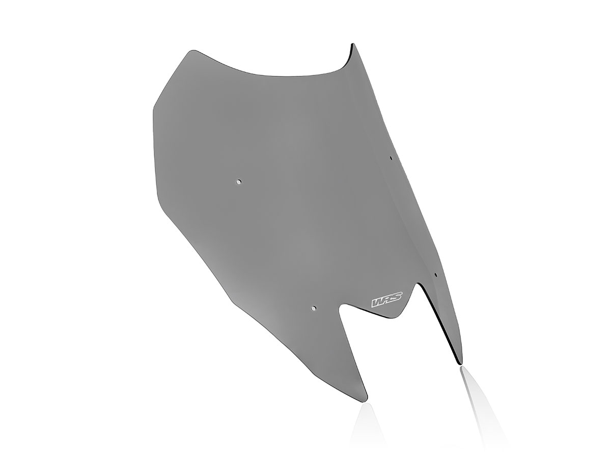Plexi motocyklu WRS pro YAMAHA T-MAX 560 rok 2022 verze intermedio, barva tmavě kouřová, výška 32 cm
