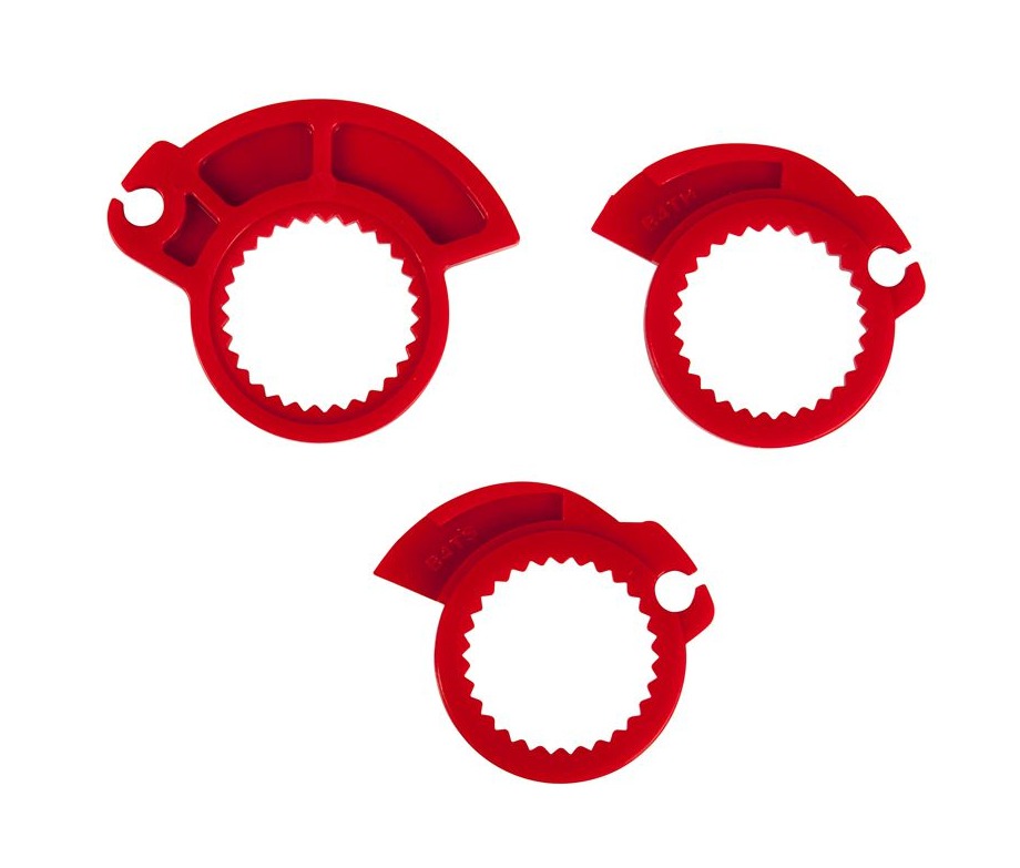 Motocyklové MX gripy RTECH R20 WAWE s lock-on systémem pro moto BETA RR 125-530, černé, pár