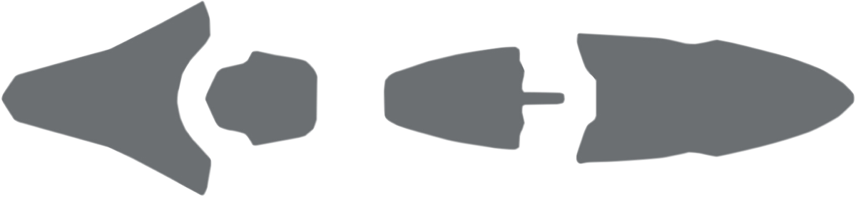 Ochranná pěna do blatníků motocyklu TWIN AIR MUD FOAM DEFLECTORS pro KAWASAKI KX 85 rok 2014-2022