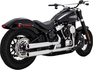 Koncovky výfuku Vance & Hines  Eliminator 300 pro motocykly Harley Davidson Softail rok 2018-2022 viz popis, barva chrom