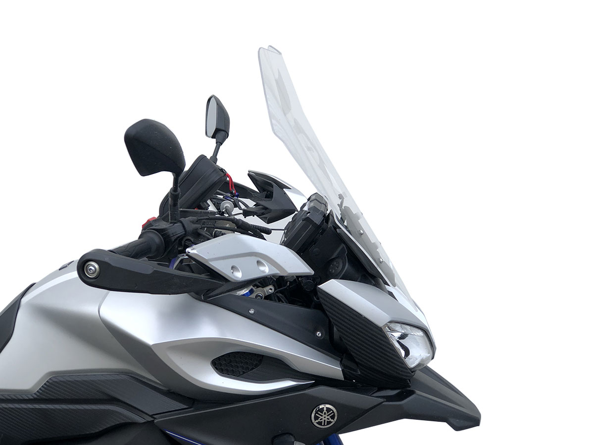 Plexi motocyklu WRS verze touring pro YAMAHA MT-09 ABS rok 2015-2017, barva plexi čirá, výška 58 cm 