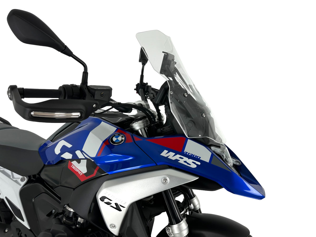 Plexi motocyklu WRS CAPONORD PLUS pro BMW R 1300 GS ABS rok 2023-2024 barva čirá