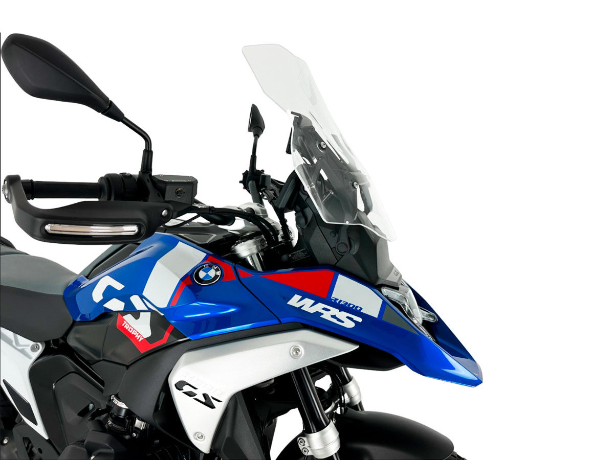 Plexi motocyklu WRS TOURING PLUS pro BMW R 1300 GS ABS rok 2023-2024 barva čirá
