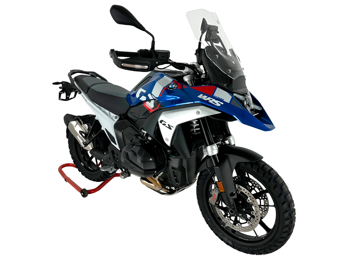 Plexi motocyklu WRS CAPONORD pro BMW R 1300 GS ABS rok 2023-2024 barva čirá bez deflektorů
