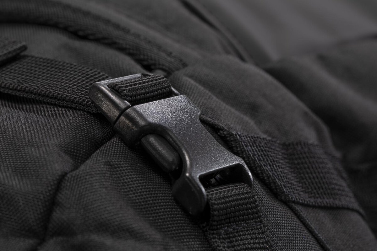 Zadní brašna na sedadlo motocyklu SW-MOTECH ION EXTENSION TAIL BAG černý velikost L, rozměry  50,0 x 70,0 x 30,0 cm, objem 50 litrů