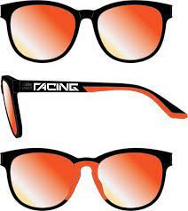 Sluneční brýle KTM TEAM SHADES SUNGLASSES černo/oranžový rám, model 2024