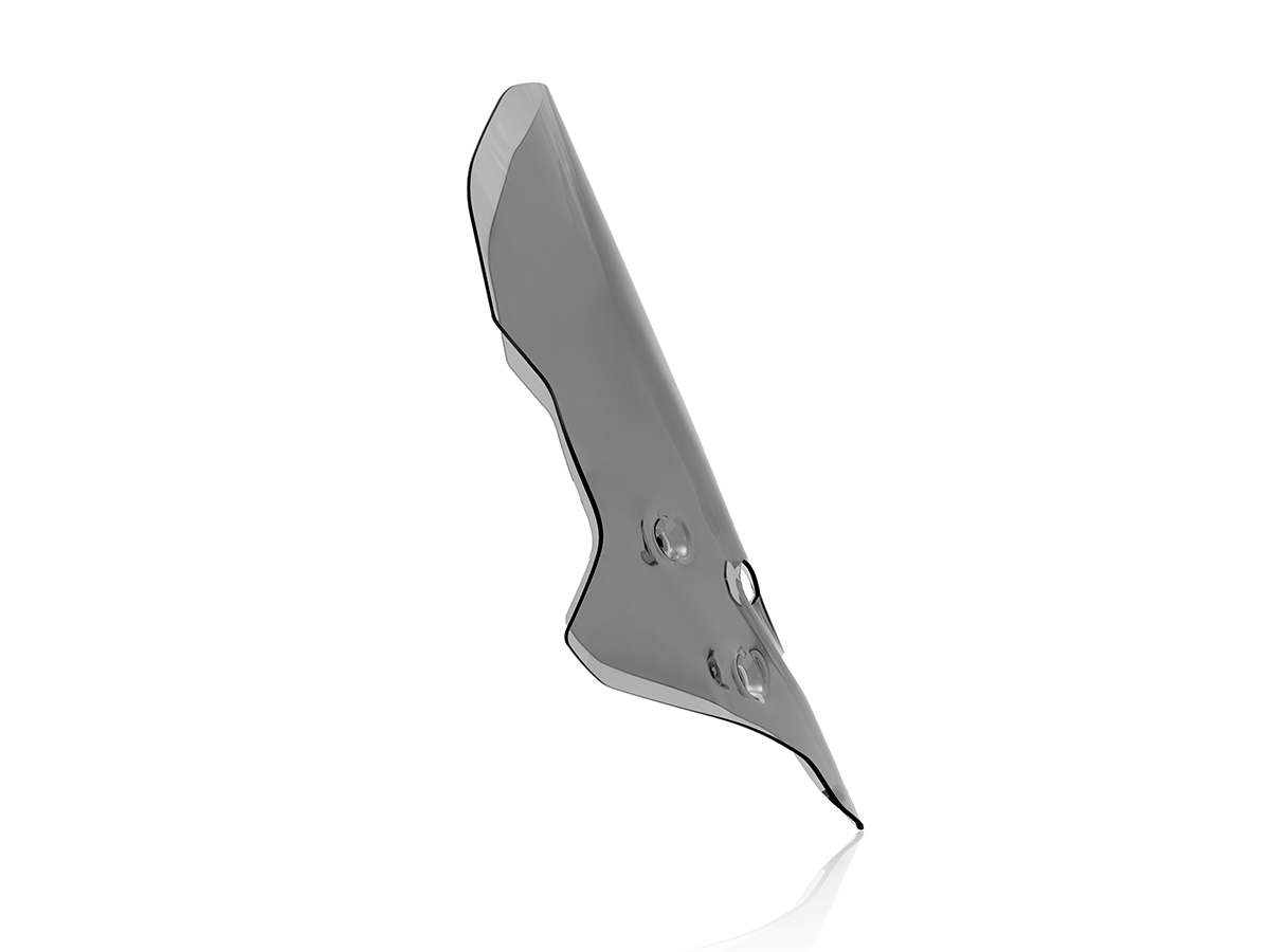 Plexi motocyklu WRS verze TOURING pro HONDA HORNET 750 ABS rok 2023-2024 barva kouřová, výška plexi 43 cm