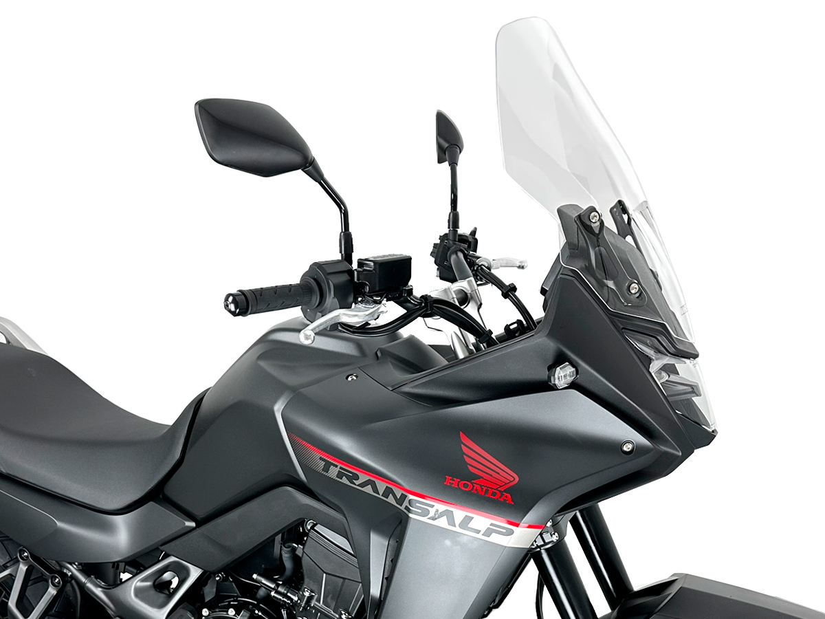 Plexi motocyklu WRS verze CAPONOURD pro HONDA XL 750 TRANSALP ABS rok 2023-2024 barva čirá výška plexi 50,5 cm