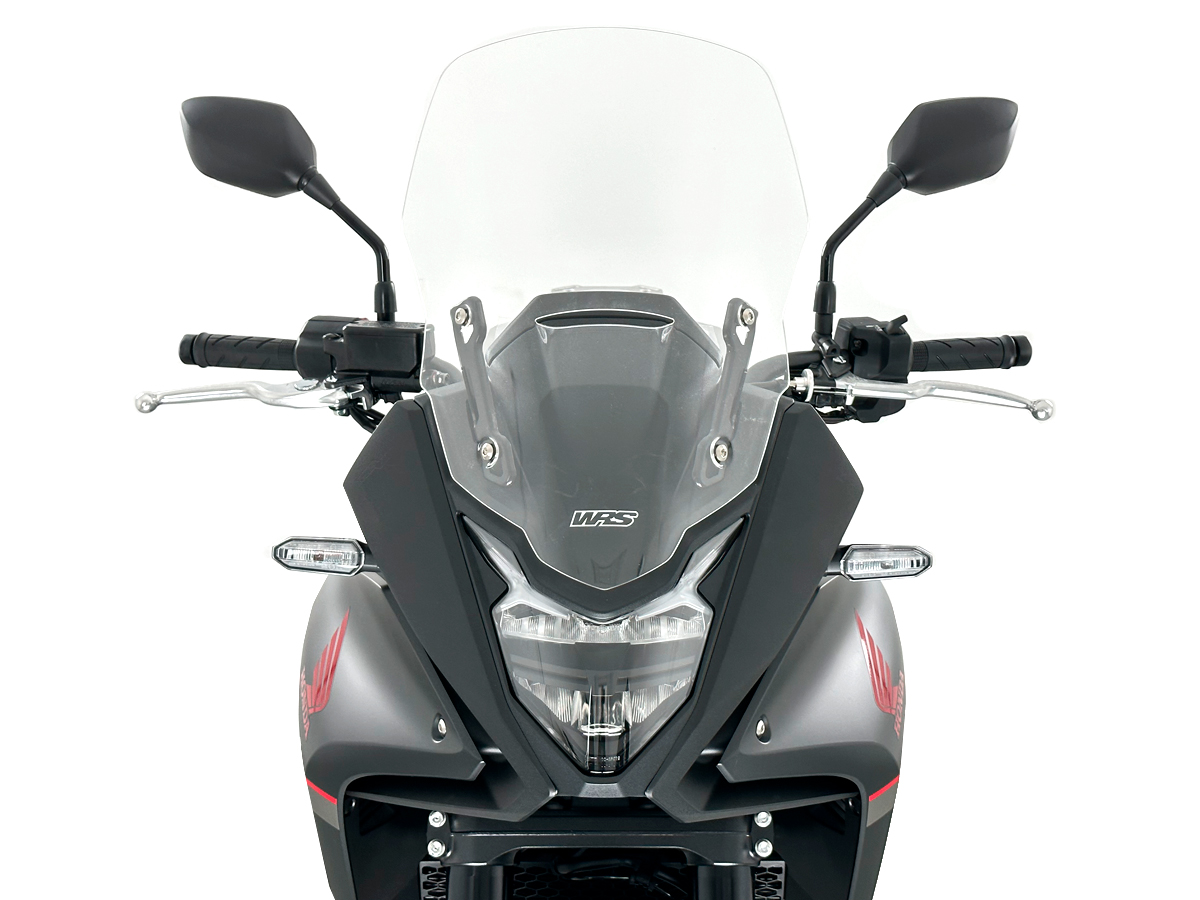 Plexi motocyklu WRS verze TOURING pro HONDA XL 750 TRANSALP ABS rok 2023-2024 barva čirá výška plexi 45,5 cm