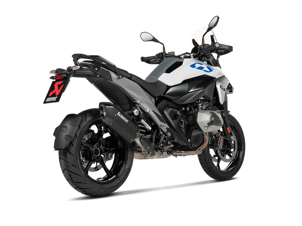 Koncovka výfuku motocyklu AKRAPOVIČ SLIP-ON SERIES MUFFLERS pro BMW R 1300 GS ABS rok 2024 viz popis, barva černá, carbonové zakončení 