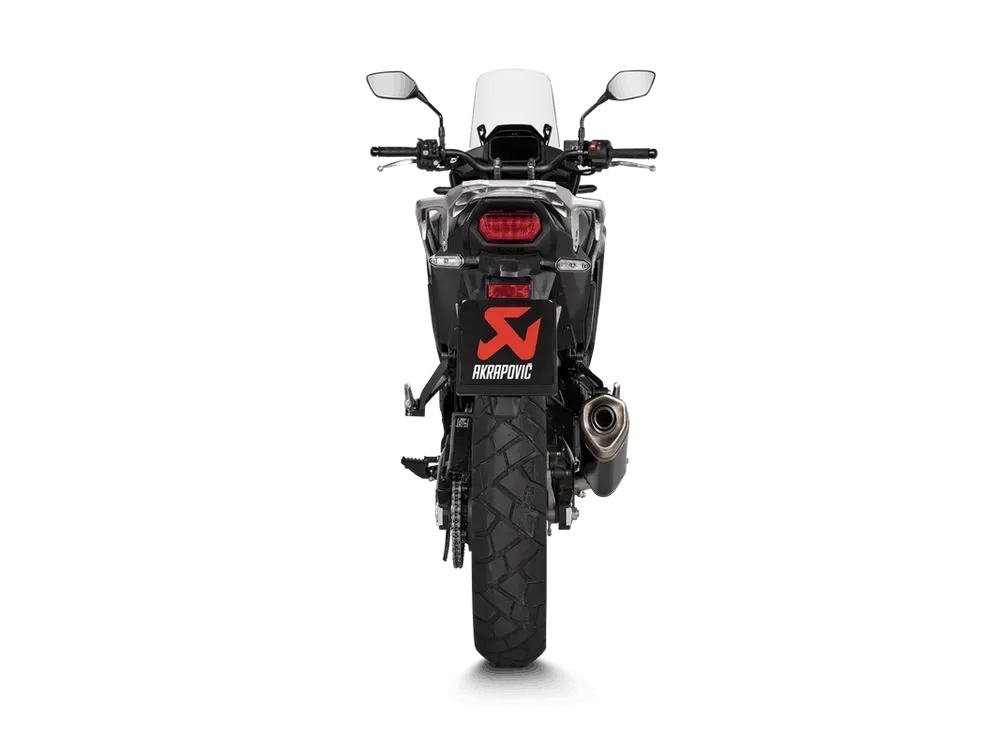 Koncovka výfuku motocyklu AKRAPOVIČ SLIP-ON SERIES MUFFLERS pro Honda XL 750 TRANSALP rok 2023-2024, homologovaný