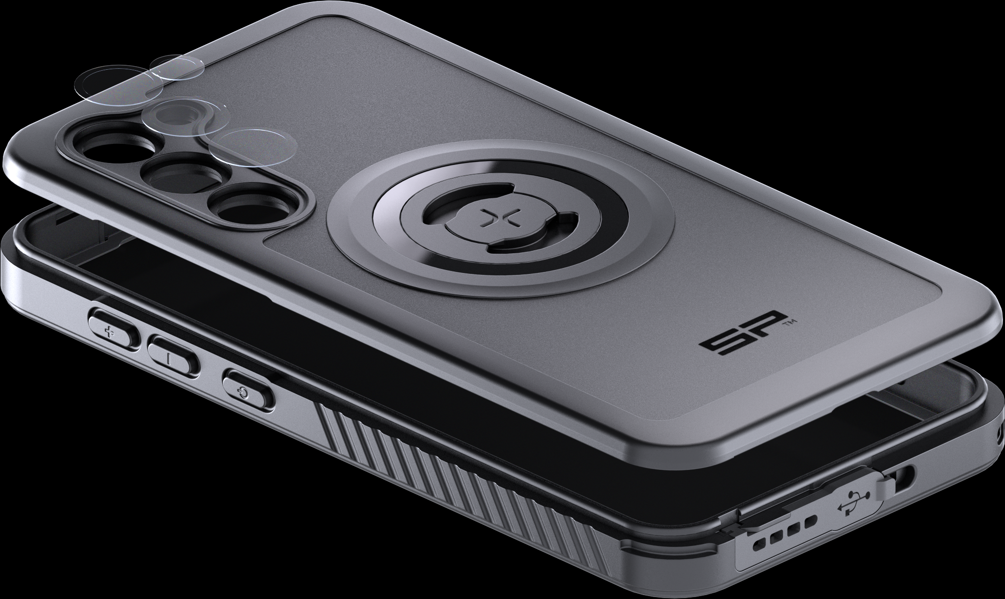 Voděodolné IP68 pouzdro mobilního telefonu / kryt na mobil SP CONNECT PHONE CASE XTREME 52892  pro telefon SAMSUNG S 23