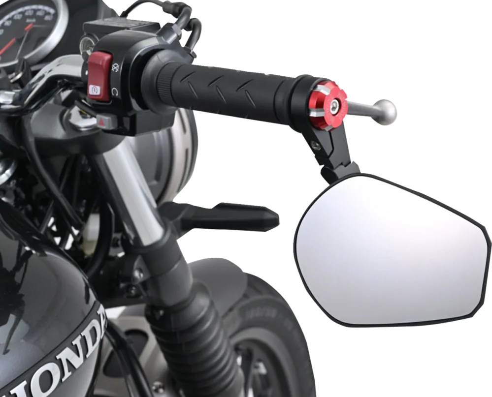 Závaží do motocyklových řídítek DAYTONA BAR END "W" barva červená, pár