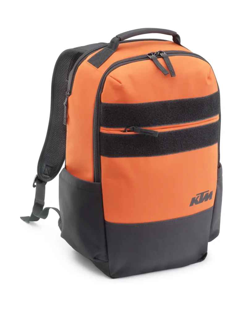 Textilní ruksak / batoh KTM DUKE BAG barva černá/oranžová