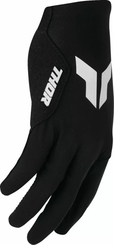 Motokrosové / MTB rukavice s jednovrstvou dlaní THOR SPORTMODE ICONIC barva černá, pár