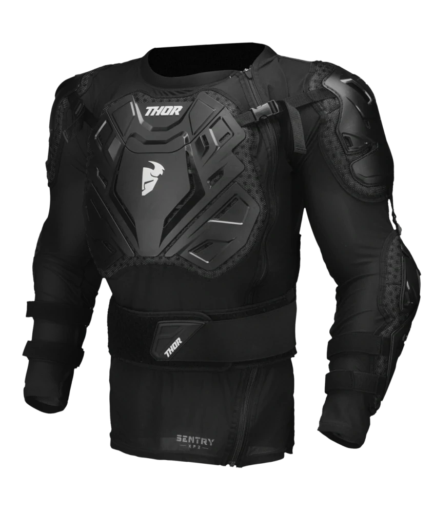 Chráničová vesta - košile s chrániči - chránič těla THOR SENTRY XP2 barva černá, velikost 2XL/3XL 