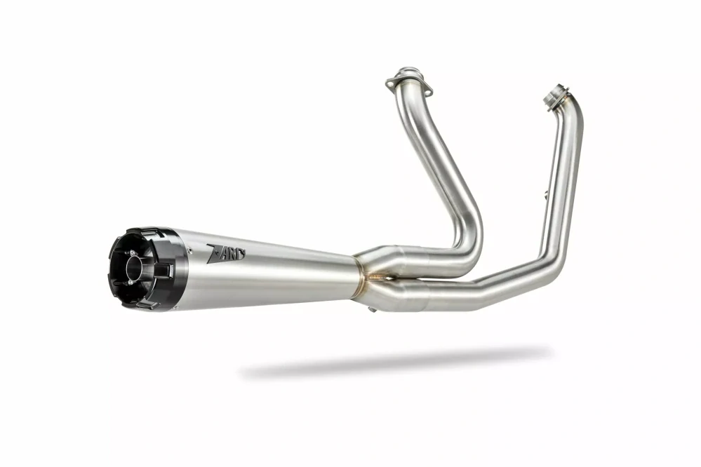 Výfukový systém motocyklu ZARD FULL KIT EXHAUST SYSTEM 2:1 pro motocykl HARLEY DAVIDSON SOFTAIL STANDARD rok 2017-2024 viz popis, barva stainless steel / saténový chrom