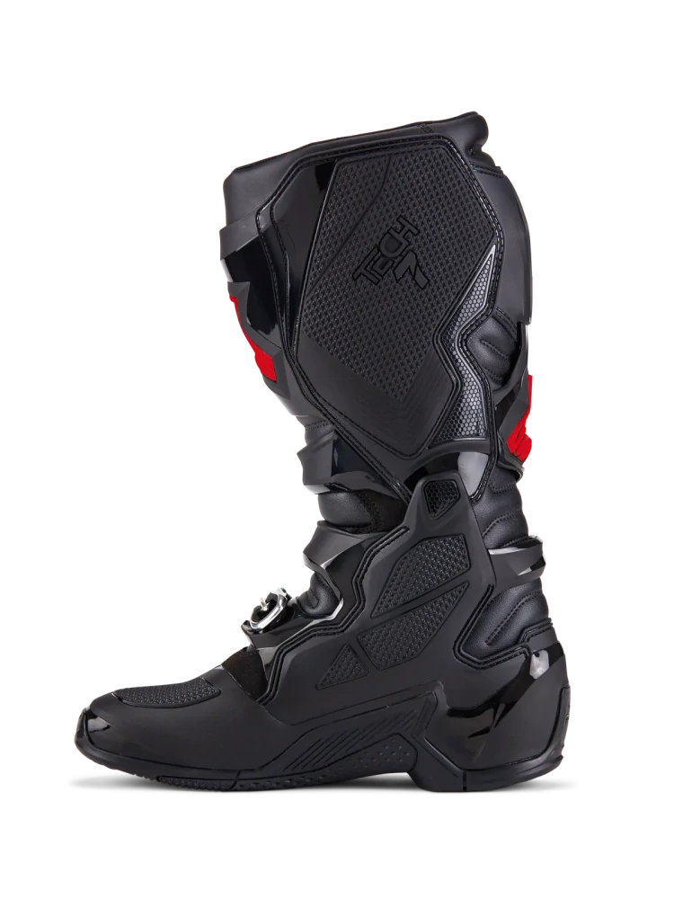 a Motokrosové boty / mx obuv ALPINESTARS TECH 7 , 2012025-1030 barva černá/červená fluo velikost 45,5