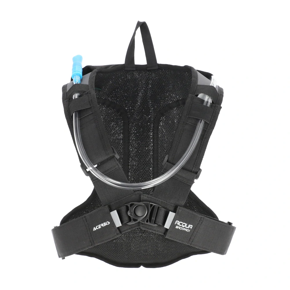 a Batoh s picím vakem / picí vak ACERBIS ACQUA DRINK BAG/BACKPACK objem batohu 5 litrů, objem picího vaku 2 litry, barva černá/šedá/žlutá fluo