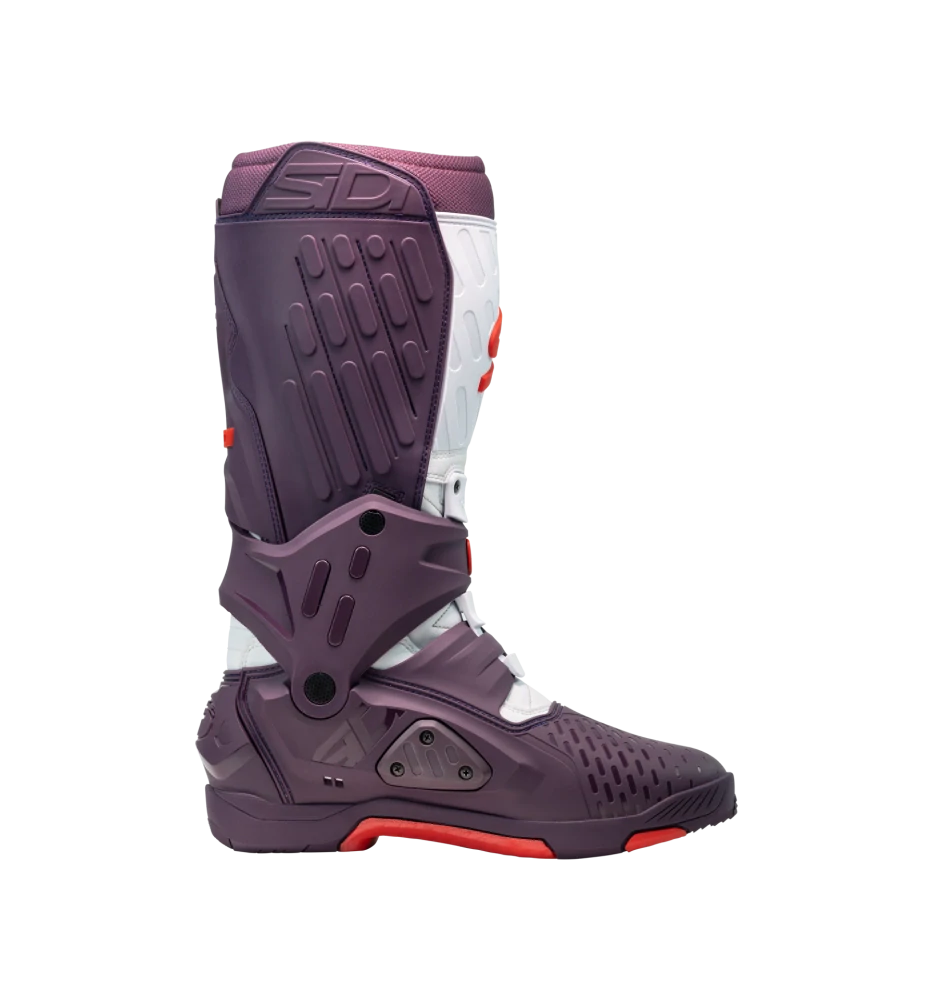 Motokrosové / enduro boty SIDI CROSSAIR barva vínová/červená/bílá, pár