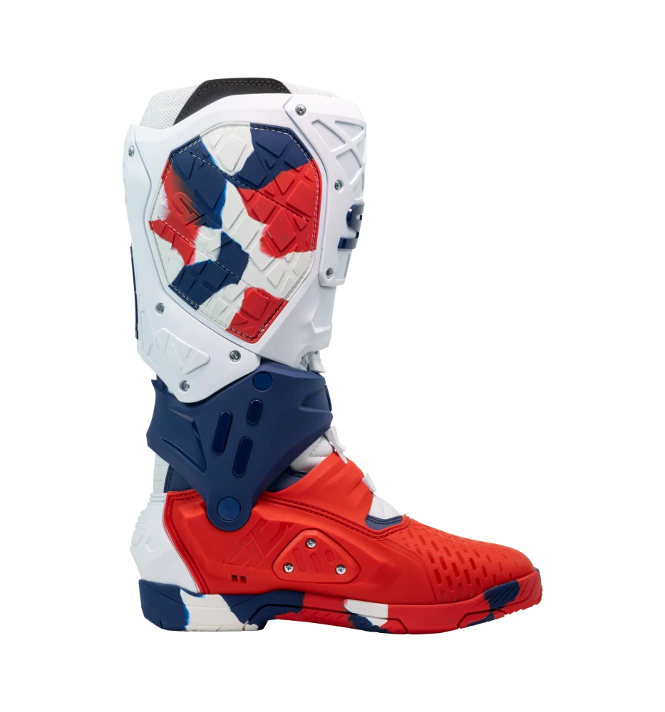 Motokrosové / enduro boty SIDI CROSSAIR X barva bílá/červená/černá, pár
