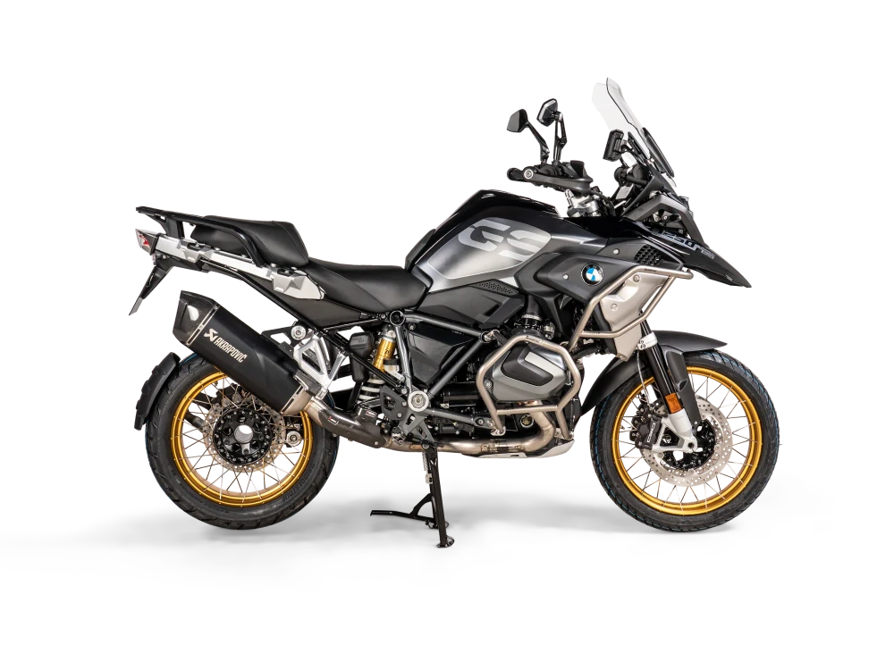 Spodní padací ochranný rám motocyklu AKRAPOVIC CRASH BAR LOW pro BMW R 1300 GS ADVENTURE rok výroby 2019-2023