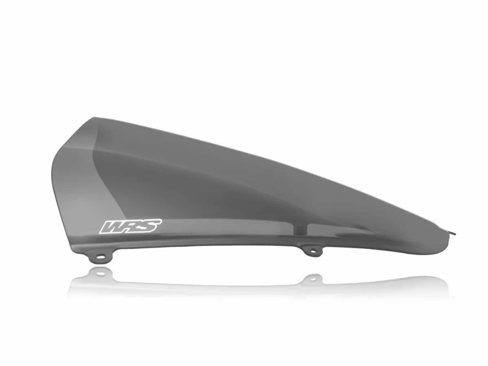 Motocyklové plexi / čelní plexi motocyklu WRS WINDSCREEN RACE YA038FS pro YAMAHA R9 rok 2025 barva tmavě kouřová