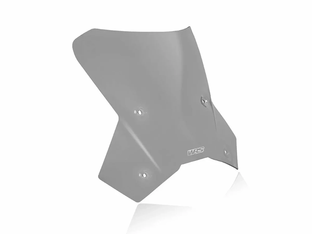Motocyklové plexi / čelní plexi motocyklu WRS VERZE TOURING KT009F pro KTM 1290 SUPER ADVENTURE / S rok 2021-2024 barva kouřová, výška plexi 30 cm
