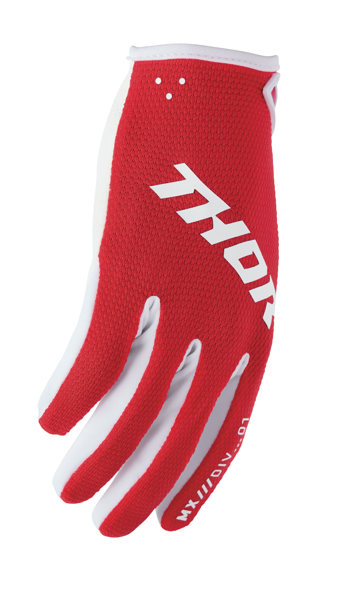 Dětské motokrosové / MTB rukavice THOR RIDEMODE STATIC barva červená  