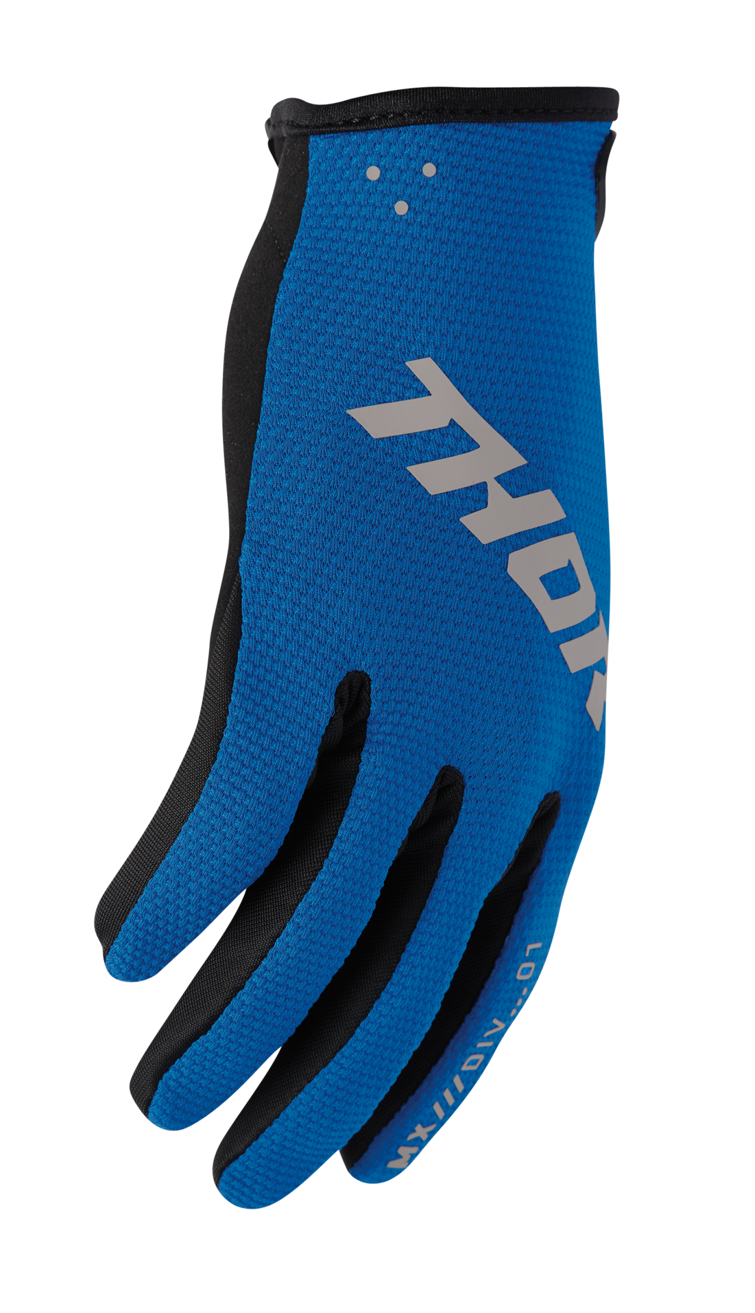 Dětské motokrosové / MTB rukavice THOR RIDEMODE STATIC barva modrá