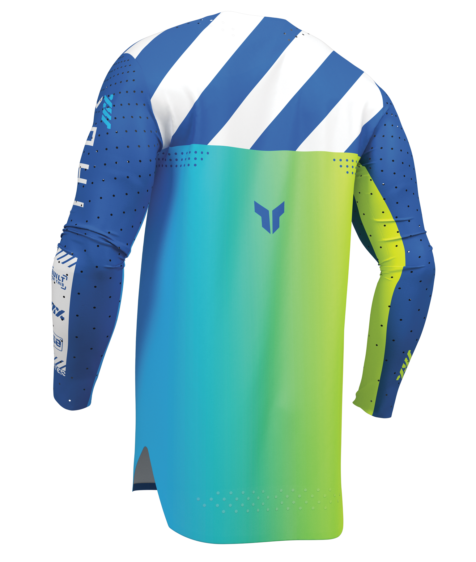 Lehký a pružný motokrosový - enduro dres THOR SPORTMODE SYNTH barva MODRÁ