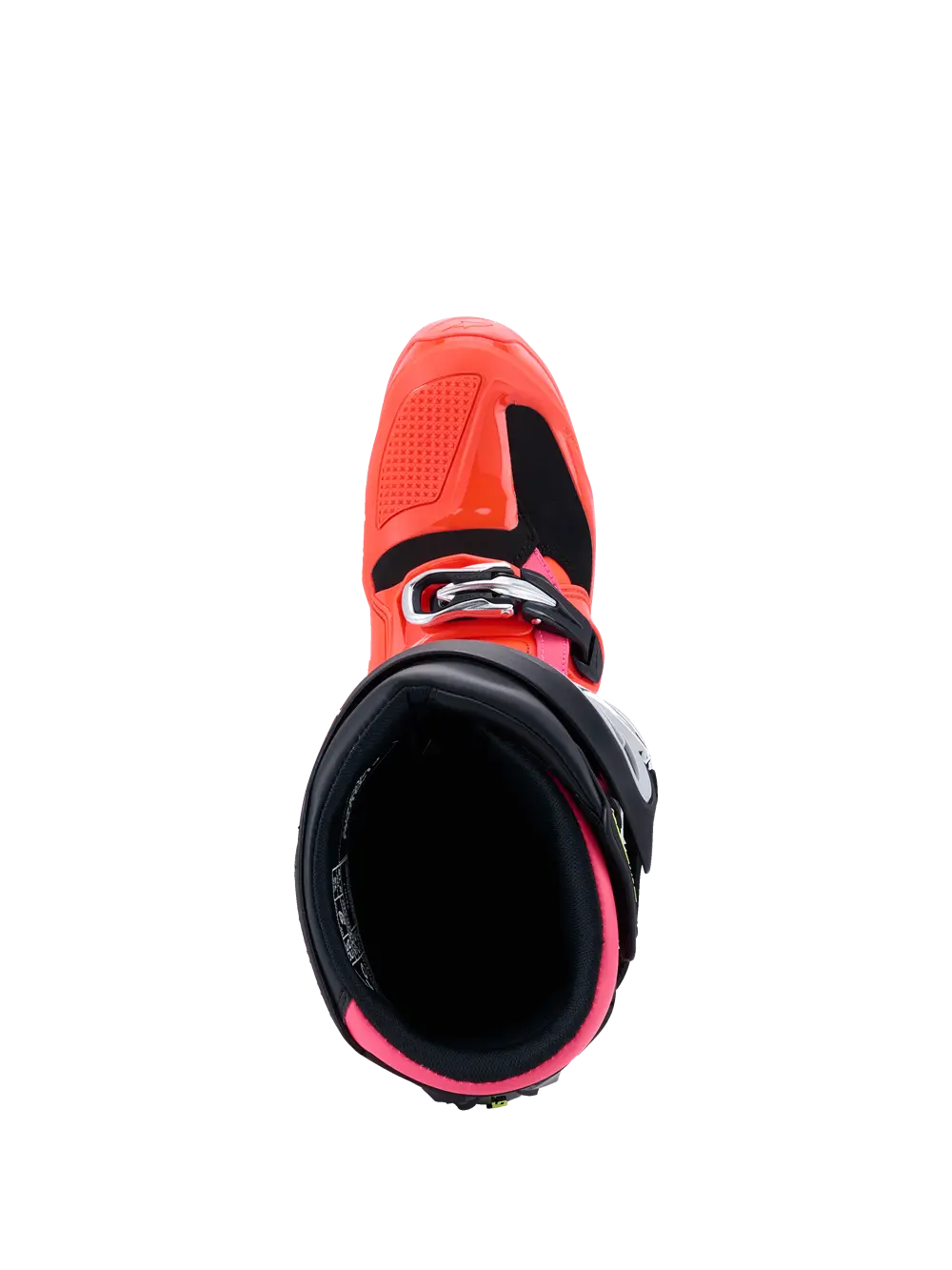 a Motokrosové boty / mx obuv ALPINESTARS TECH 7 / 2012025-1576 barva černá/červená fluo/růžová 26 velikost US 10 / EU 44,5