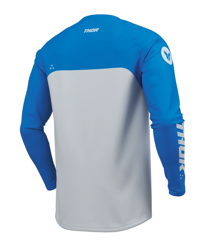 Motokrosový - enduro - MTB dres THOR RIDEMODE MENACE barva červená/bílá