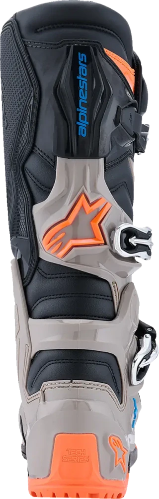 Motocyklové boty pro enduro a terén ALPINESTARS TECH 7 ENDURO 2010426-1562 barva černá/šedá/oranžová fluo 2026