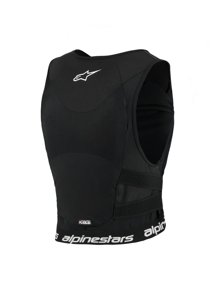 Dámský motokrosový hrudní a zádový chránič ALPINESTARS STELLA PLASMA CHEST PROTECTOR barva bílá/černá velikost L
