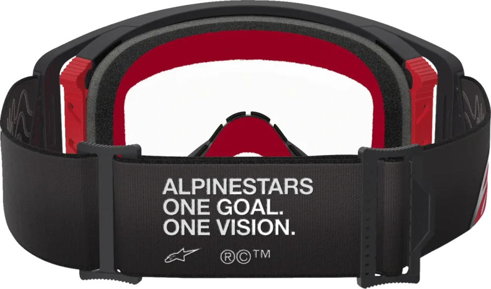 Motokrosové / enduro brýle ALPINESTARS GOGGLE SUPERTECH CORP 5100125-1422 barva černá, čiré plexi 