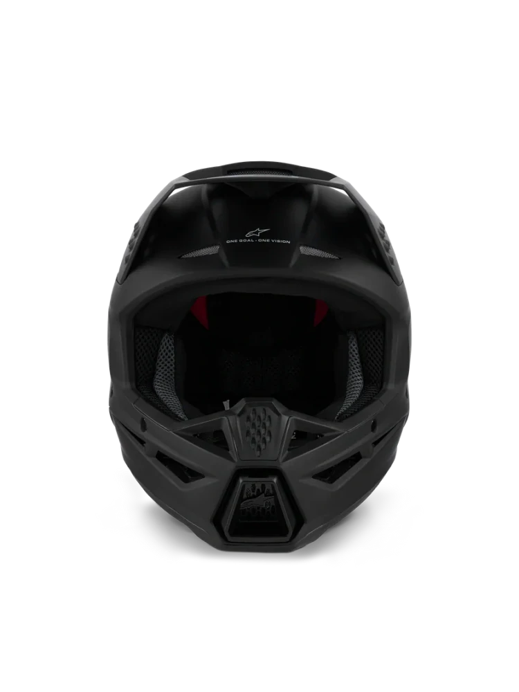Motokrosová přilba ALPINESTARS SM3 / SM-3 / S-M3 / 8300426-110 BLACK MATT černá matná