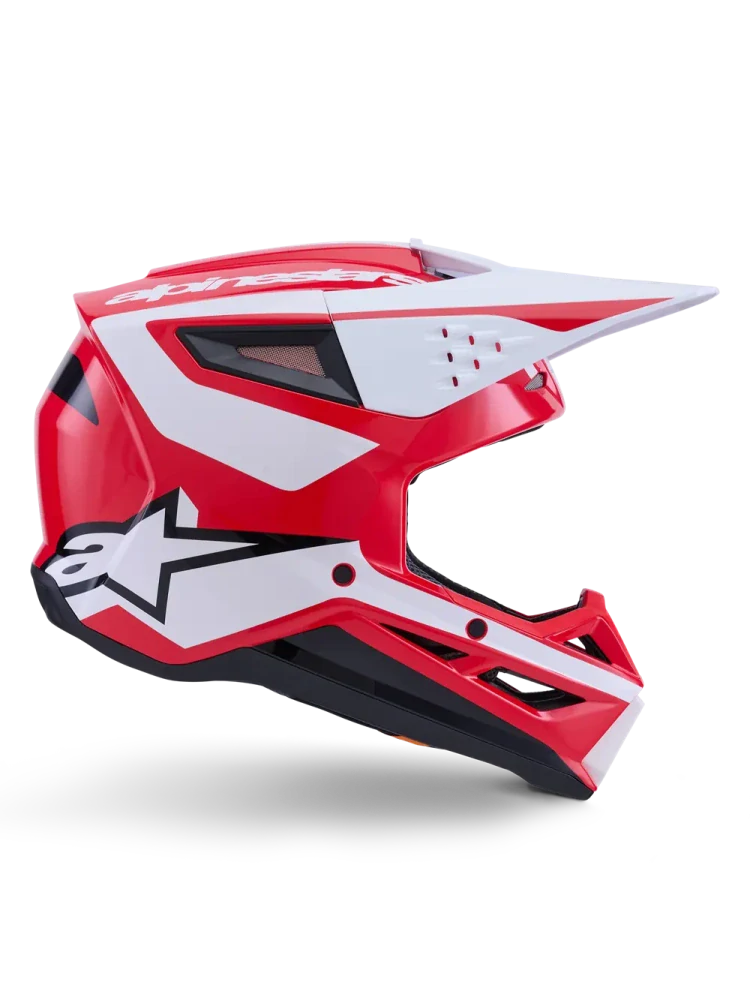 Motokrosová přilba ALPINESTARS SM3 / SM-3 / S-M3 / 8300926-3126 HEAT bílá/červená/černá