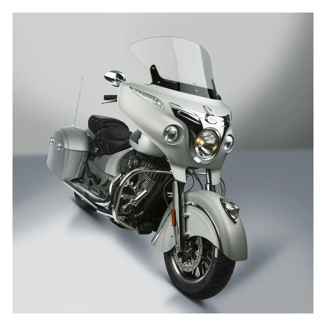 Plexi motocyklu NATIONAL CYCLE verze vysoká N20705 pro INDIAN ROADMASTER rok 2015-2022 barva čirá, výška plexi 43,8 cm 