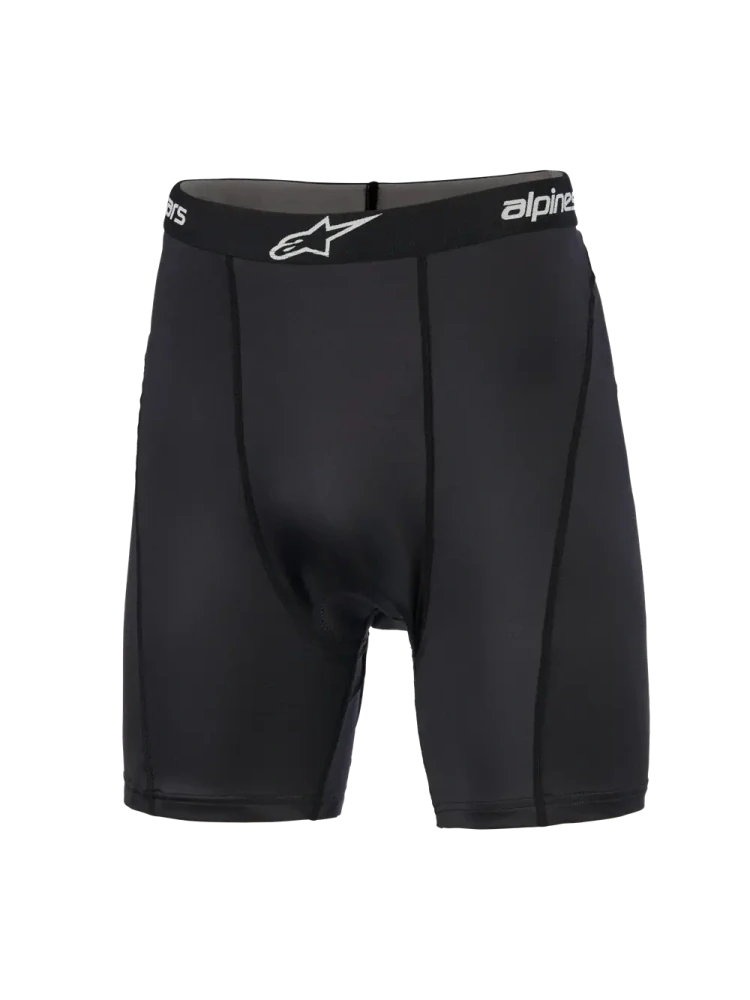 Funkční boxerky/trenýrky s pěnovým polstrováním ALPINESTARS MX BOXER PADDED 4750326-10 barva černá, velikost S