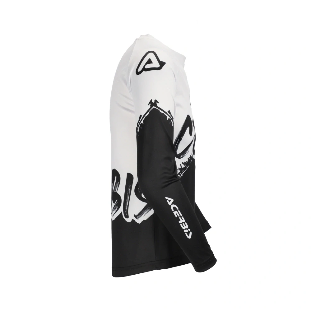Dětský motokrosový dres ACERBIS LINEAR JUNIOR barva černá/bílá 26