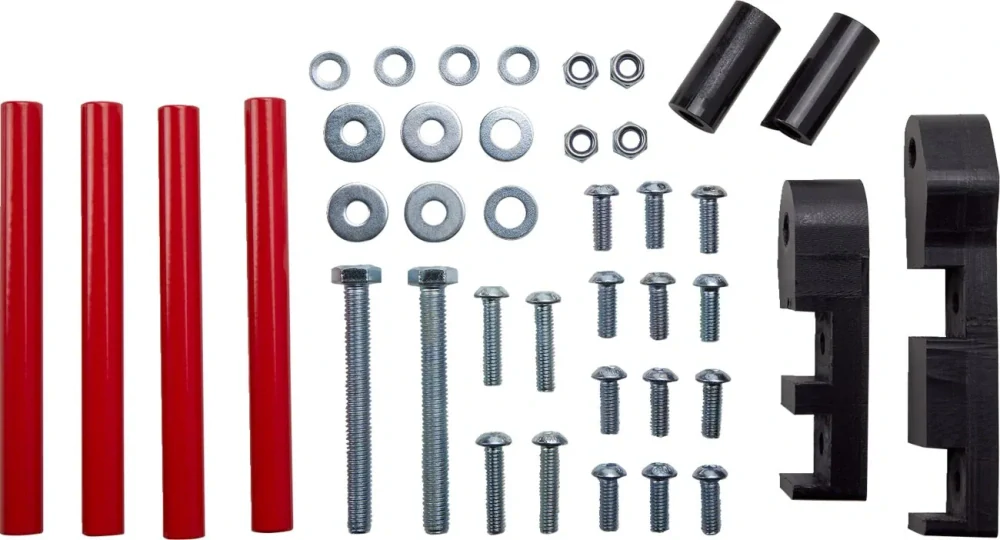 Výztuhy chladičů motocyklu AXP RACING RADIATOR BRACES pro BETA XTRAINER 250/ 300 rok 2023-2025