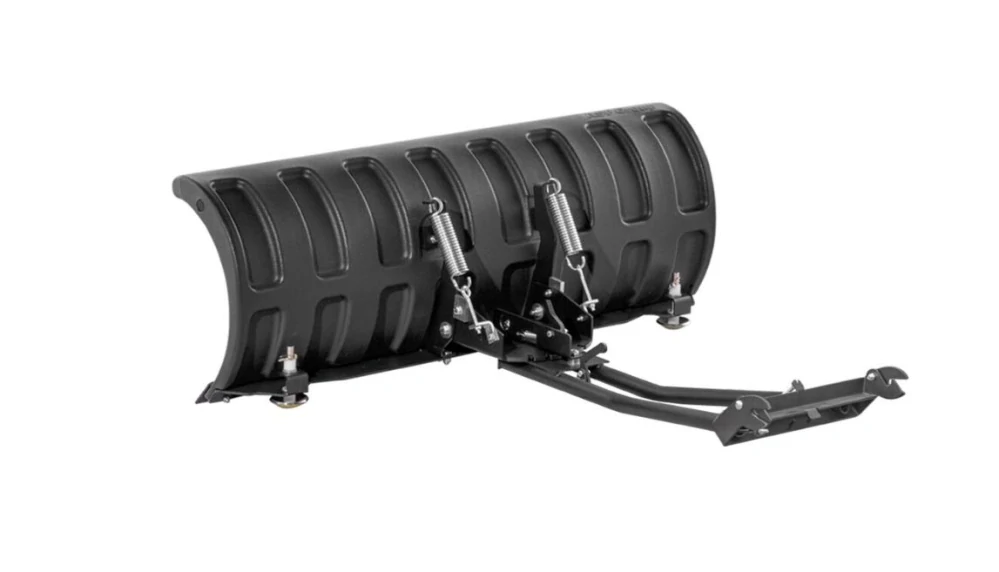Odpružená sněhová radlice včetně s rychloupínacího adaptéru SHARK SNOW PLOW DELUXE barva černá, šířka 132 cm