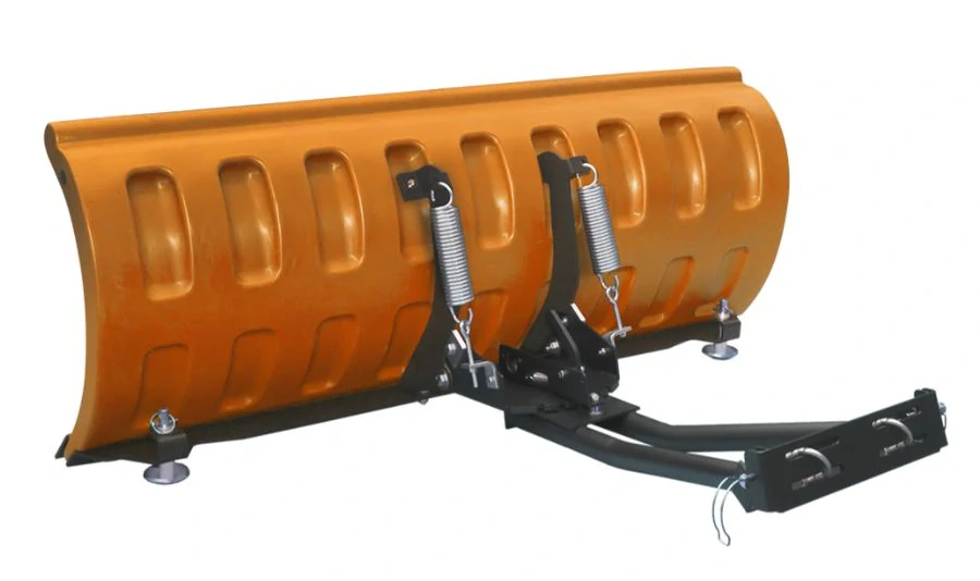 Odpružená sněhová radlice včetně adaptéru SHARK SNOW PLOW DELUXE barva oranžová, šířka 152 cm