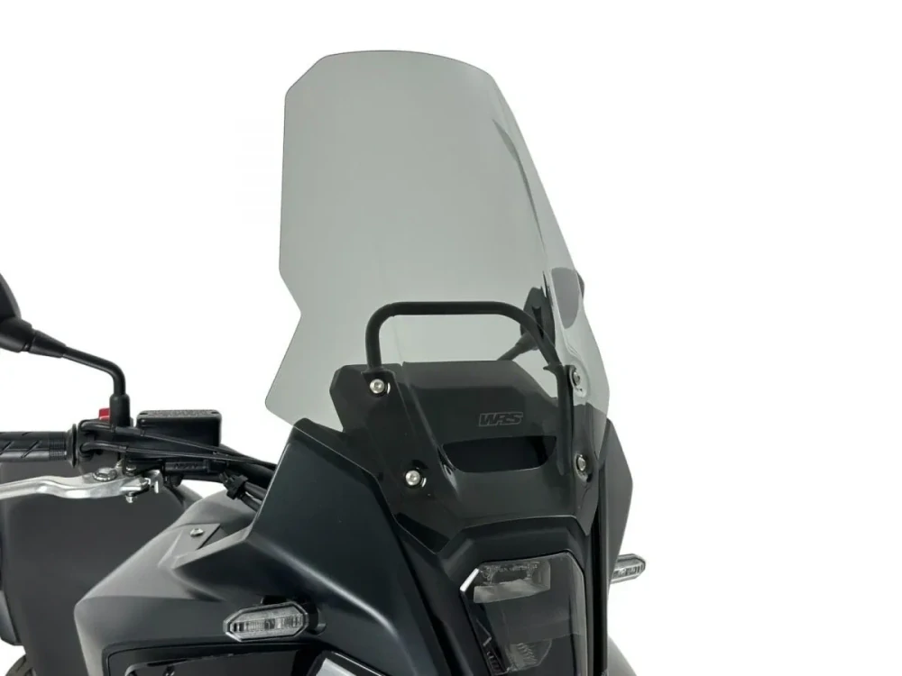 Plexi motocyklu WRS pro HONDA NX 500  rok 2024-2025 výška plexi 46,5 cm, barva kouřová