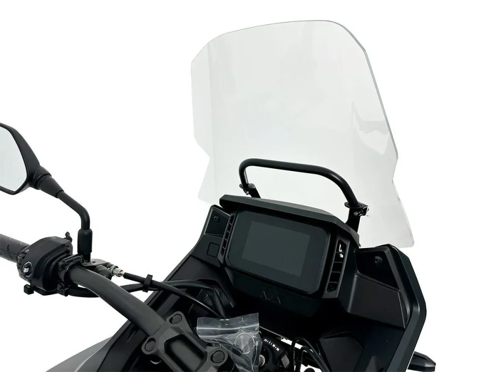Plexi motocyklu WRS pro HONDA NX 400 rok 2024-2025 výška plexi 40,5 cm, barva čirá 