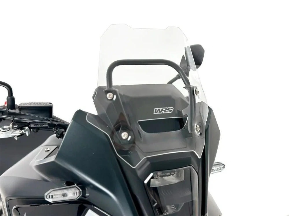 Plexi motocyklu WRS pro HONDA NX 400 rok 2024-2025 výška plexi 27 cm, barva čirá 